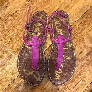 Sam Edelman Fushia Sandals